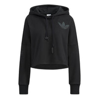 (WMNS) adidas Originals Adicolor Hoodies 'Black' HS1923