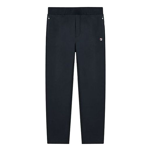 FILA Light-WeightBreathable Fabric Straight Knitting Casual Trousers Men s Blue F11M131601F-NV