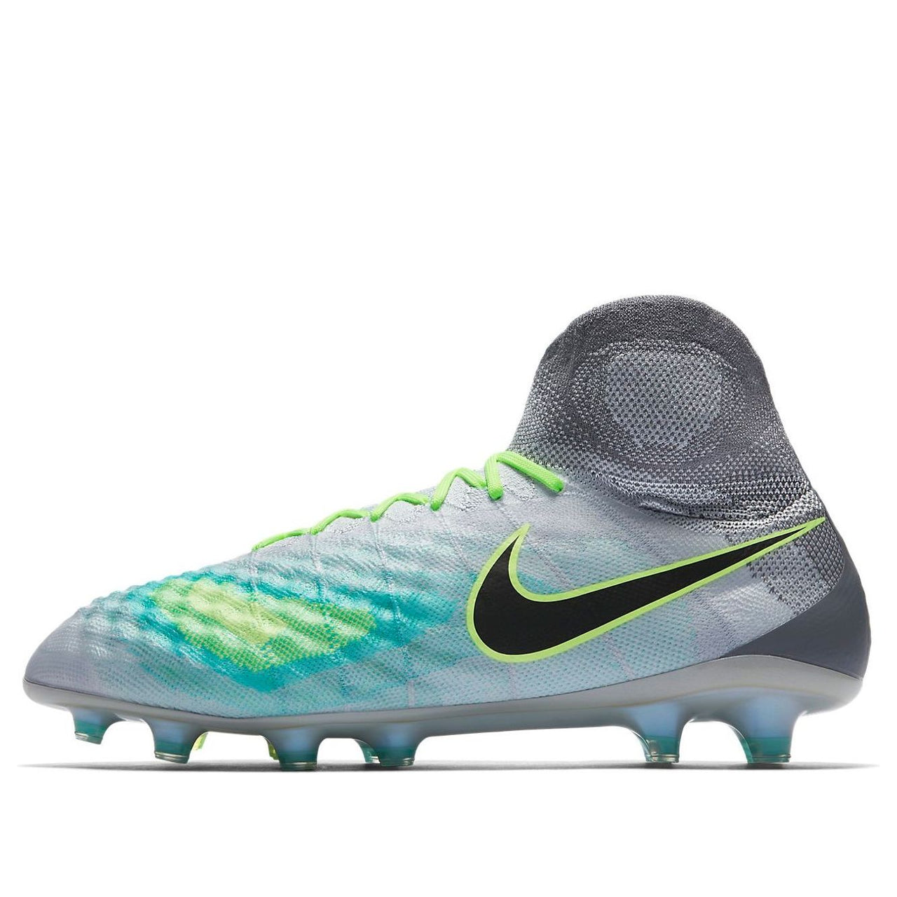 Nike Magista Obra 2 FG 'Pure Platinum Ghost Green Hyper Turquoise' 844595-003