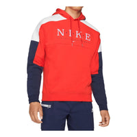 Nike Club Pullover Basketball Hoodie 'Red' DM7952-673