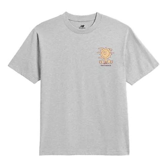 New Balance Hiker Relaxed Tee Asia Sizing 'Athletic Grey' MT31628-AG