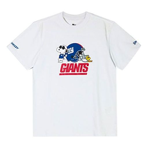 New Era x Crossover Giants Round Neck Short Sleeve Unisex White 12351965
