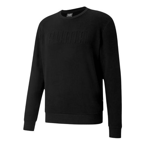 PUMA Modern Basics Crew Sweatshirt 'Black' 585209-01