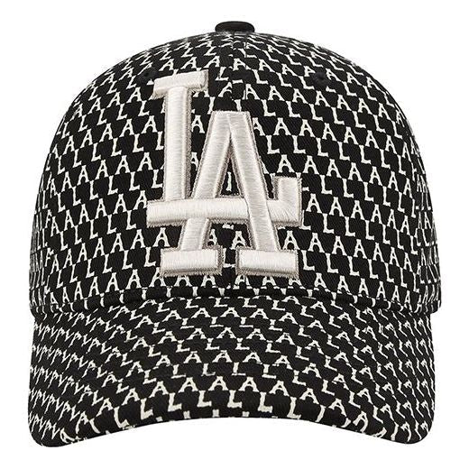 MLB Monogram Series Los Angeles Dodgers Adjustable LA Baseball Cap Black 32CPFB941-07L