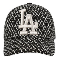 MLB Monogram Series Los Angeles Dodgers Adjustable LA Baseball Cap Black 32CPFB941-07L