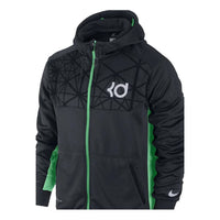 Nike Kd Precision Moves Full Zip Hoodie 'Black Green' 576543-013