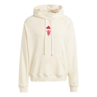 adidas Manchester United LFSTLR Hoodies Asia Sizing 'White Red' IA8545