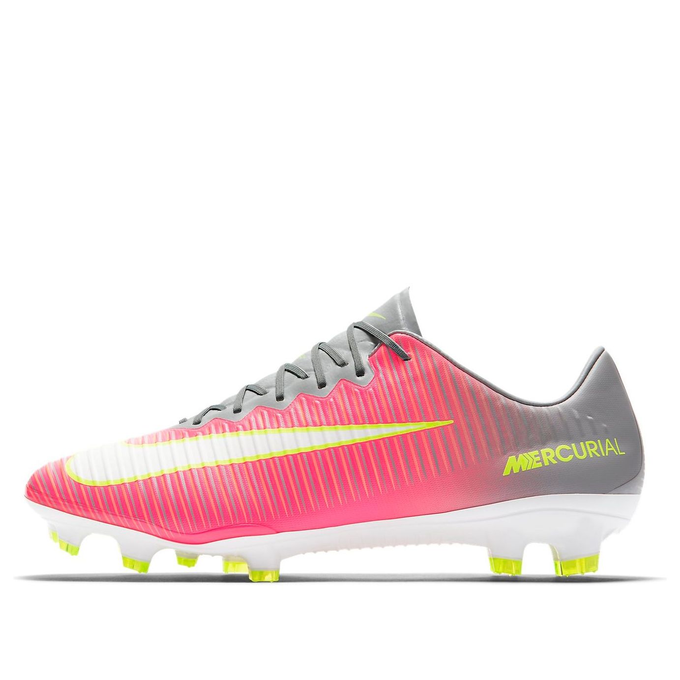 (WMNS) Nike Mercurial Vapor 11 FG 'Hyper Pink Wolf Grey' 844235-610