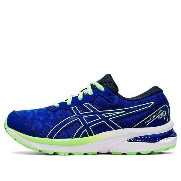 (GS) ASICS Gel-Cumulus 23 'Mako Blue Bright Lime' 1014A230-401