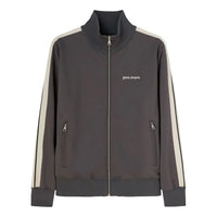 (WMNS) Palm Angels Fw23 Classic Track Jacket 'Grey' PMBD058F23FAB0010701