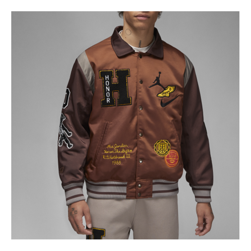 Nike Long Sleeves Jacket x HTG 'Brown' DX6244-204