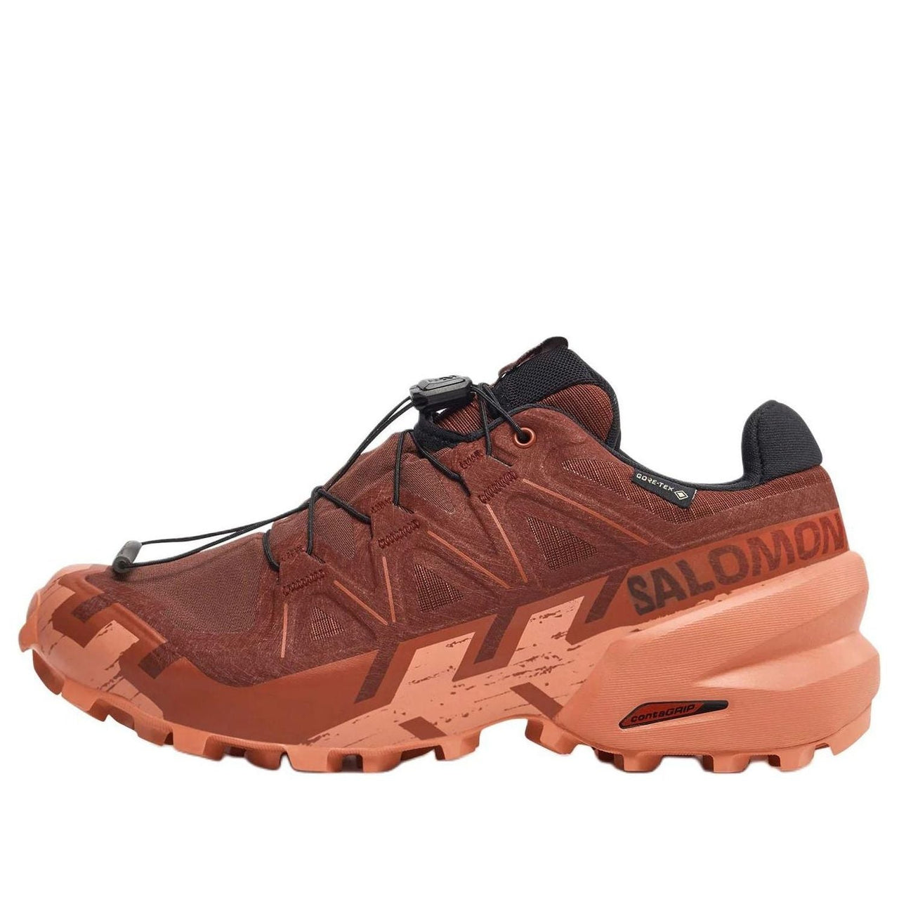 (WMNS) Salomon Speedcross 6 GTX 'Rum Raisin Barn Red' 475843