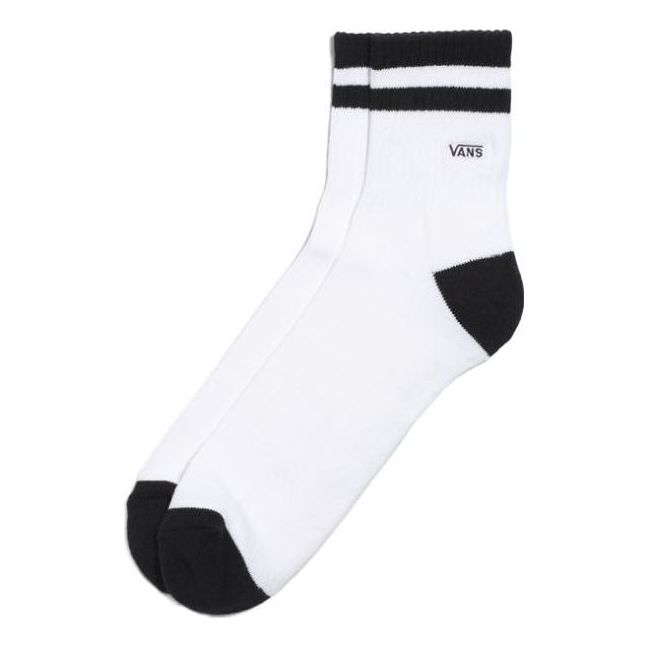 Vans Half Crew Socks 'White Black' VN0A3I3EYB2
