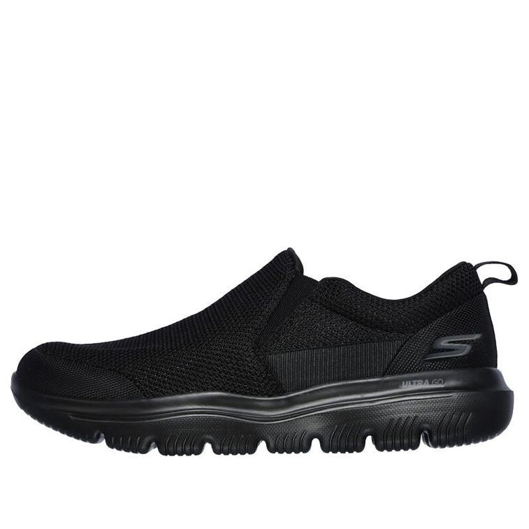 Skechers Go Walk Evolution Ultra Slip-on Shoes Black 54738-BBK