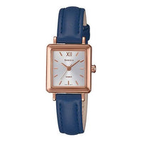 CASIO SHEEN Sapphire Crystal Rose GoldBlue Analog SHE-4538GL-7A