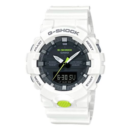 CASIO G-Shock Analog-Digital 'White' GA-800SC-7A
