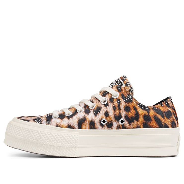 (WMNS) Converse Chuck Taylor All Star Wild Lift Low 'Leopard' 564676C