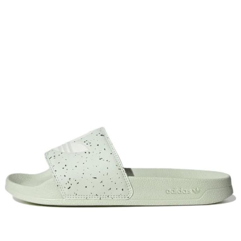 (WMNS) adidas Adilette Lite Slide 'Linen Green Speckled' HQ6117