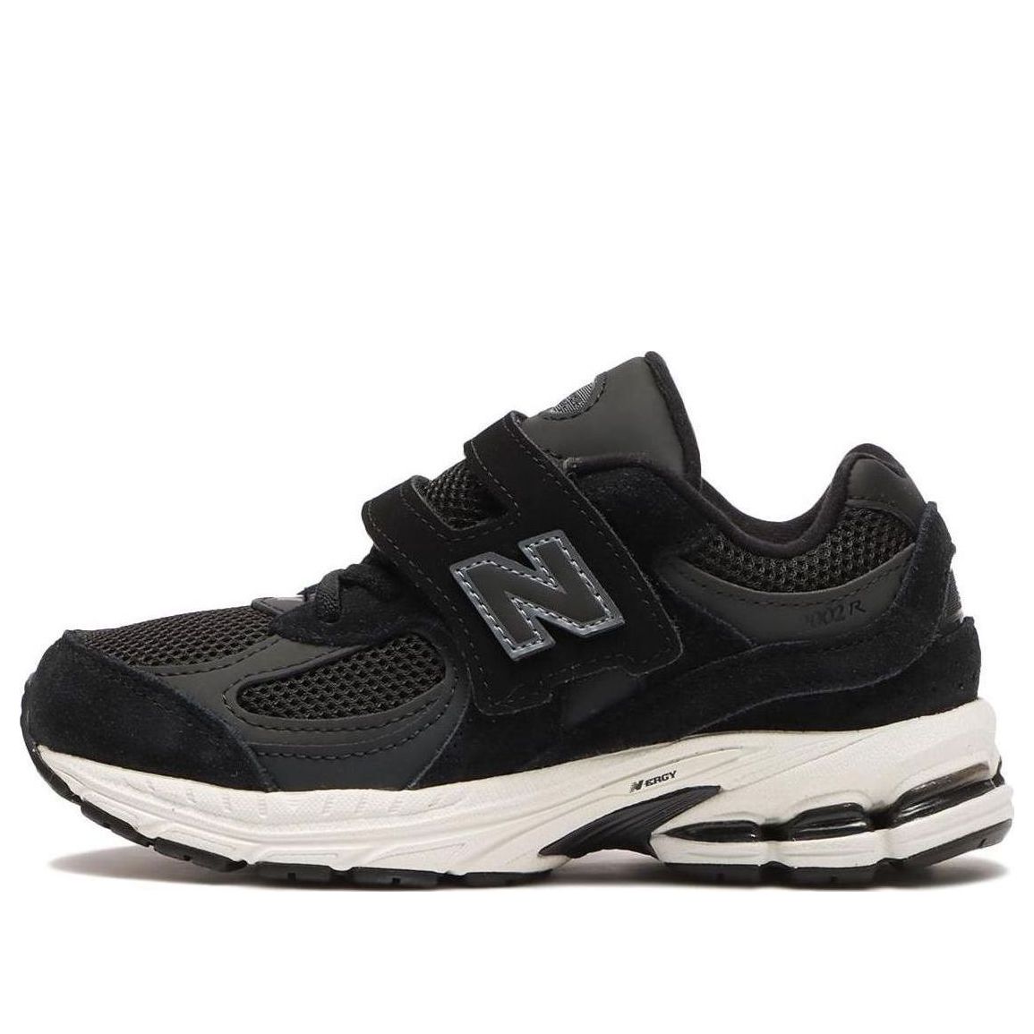 (PS) New Balance 2002R Hook & Loop 'Black White' PV2002BK