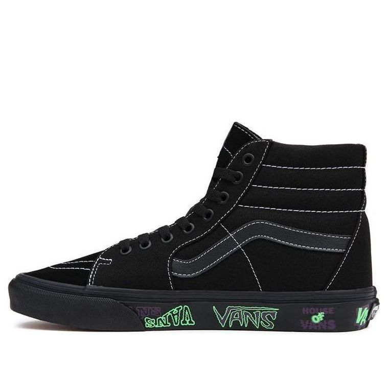 Vans SK8-HI 'Black Green' VN0A7Q5N1OJ