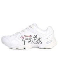 (WMNS) FILA Script Series Low Running Shoes White/Black 1RM01277_125