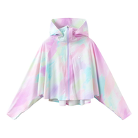 (GS) ASICS Colorful Batwing Sleeves Jacket 'Multi-Color' 332241054061-2038
