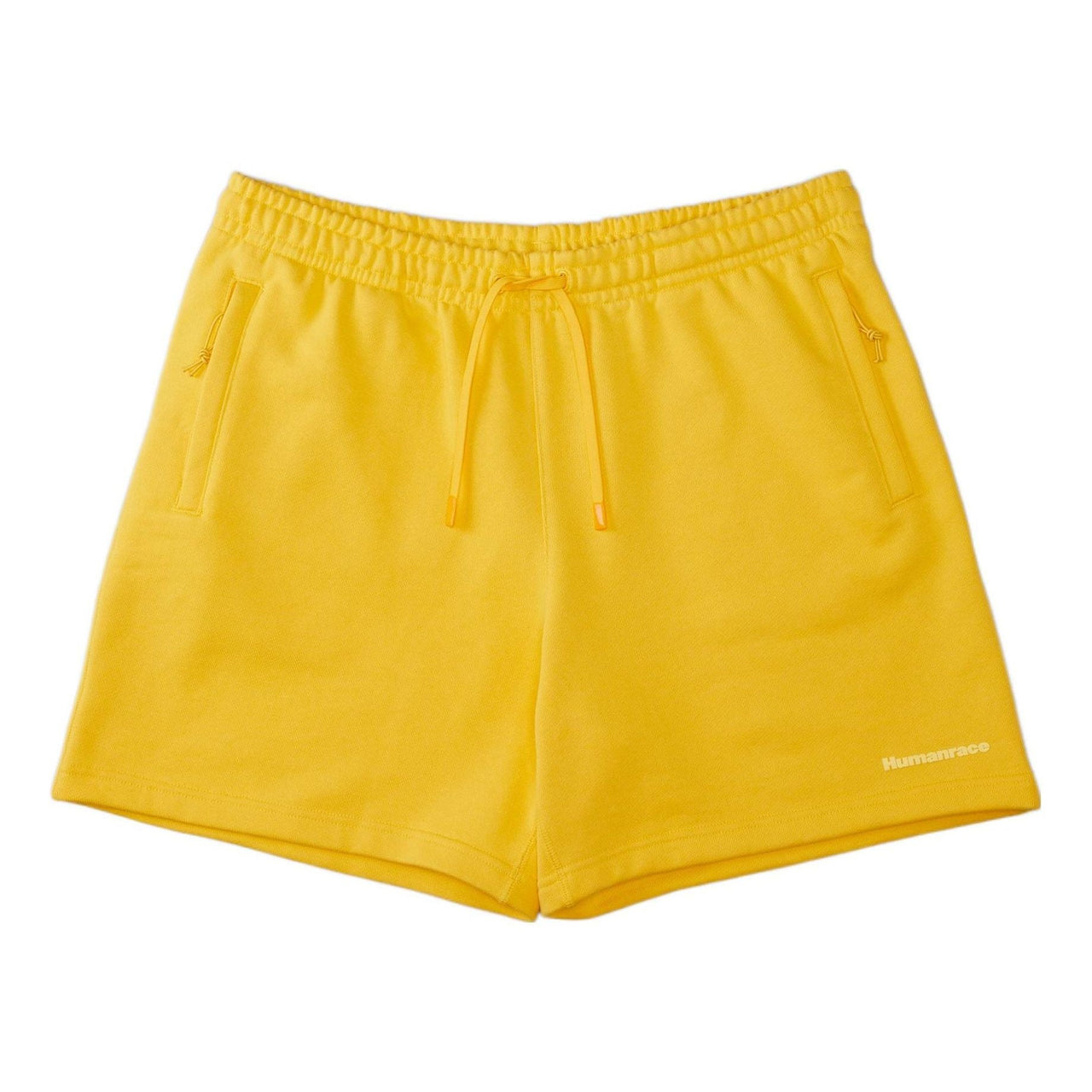 adidas x Pharrell Humanrace Small Logo Shorts 'Yellow' HJ7064