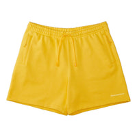 adidas x Pharrell Humanrace Small Logo Shorts 'Yellow' HJ7064