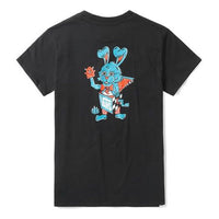 (WMNS) Vans Funny Pattern Printing Short Sleeve Black VN0A3ZP3BLK
