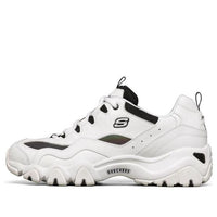 Skechers D'lites 2.0 Running Shoes White/Black 666157-WHT