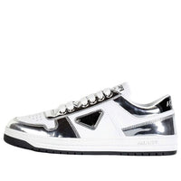 (WMNS) PRADA Downtown Trainers 'White Silver' 1E792M_3LL2_F0J36