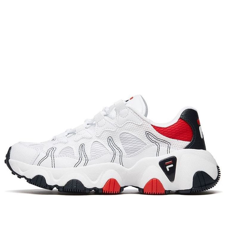 (WMNS) FILA Jagger Retro 'White Red Navy' F12W021409FWT