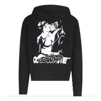 Off-White FW20 Kissing Printing Hooded Pullover Men Black OMBB034E20FLE0071001