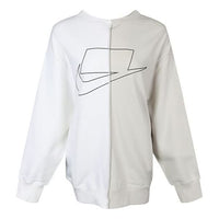 (WMNS) Nike Sportswear NSW Colorblock Long Sleeves White CZ1430-072