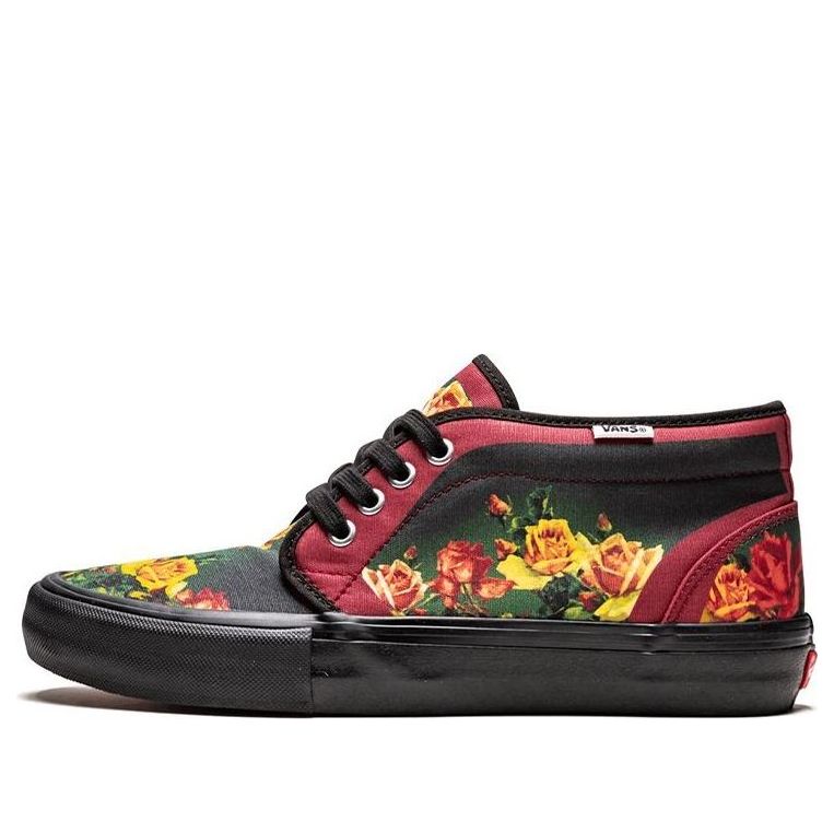 Vans Supreme x Jean Paul Gaultier x Chukka '95 Pro Burgundy 'Red Black' VN0A4962T5S