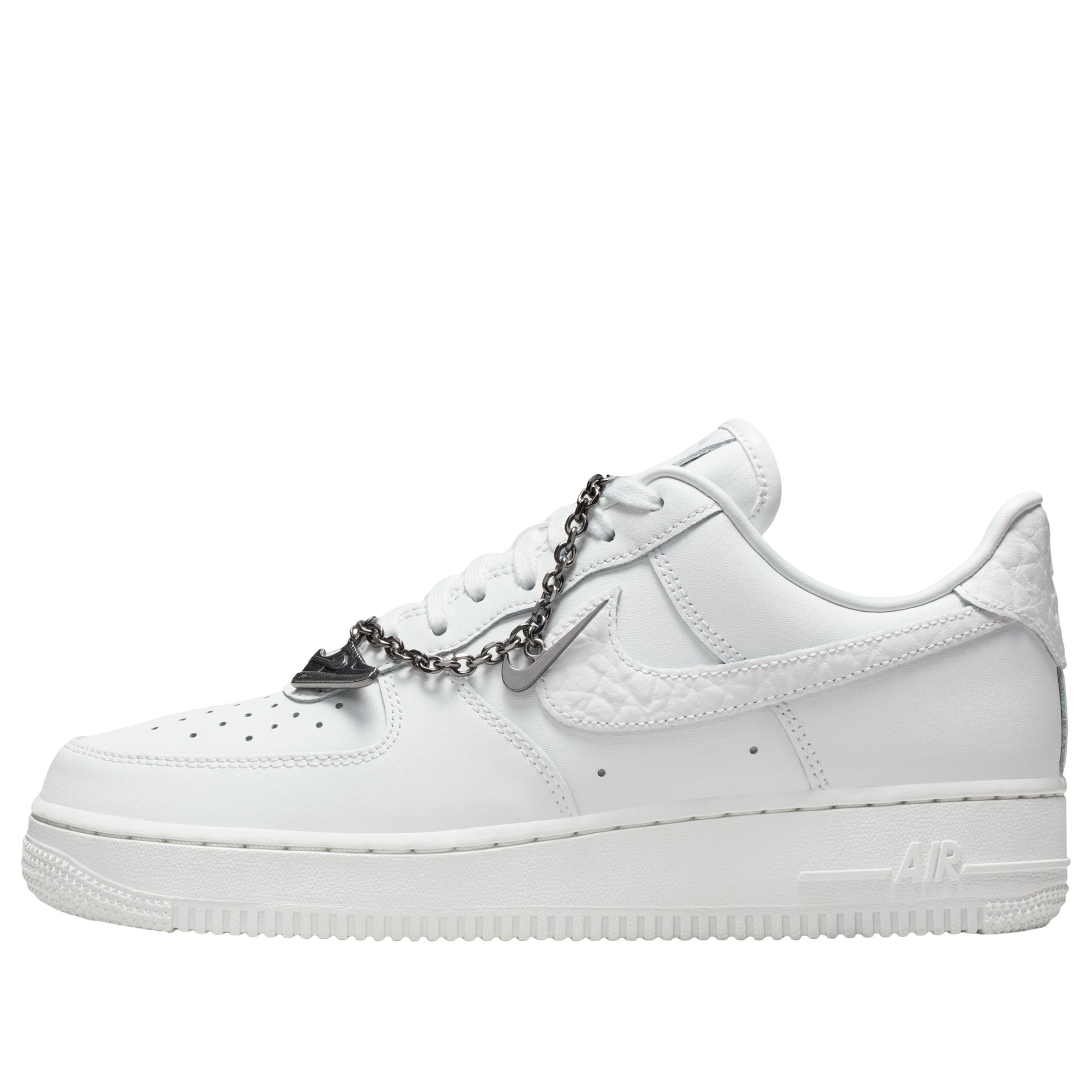 (WMNS) Nike Air Force 1 '07 Low 'Summit White White Metallic Silver' IM6485-121