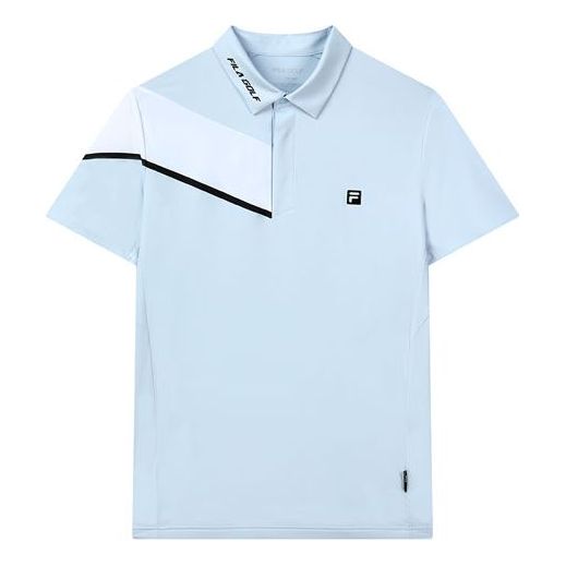 FILA Men's Polo Shirt White/Blue A11M135182F-LB