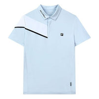 FILA Men's Polo Shirt White/Blue A11M135182F-LB