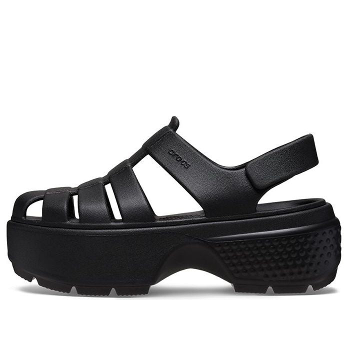 Crocs Stomp Fisherman Sandals 'Black' 209938-001