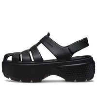 Crocs Stomp Fisherman Sandals 'Black' 209938-001