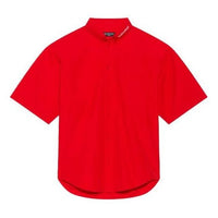 Balenciaga Short Sleeve Shirt 'Red' 671589TYB186403