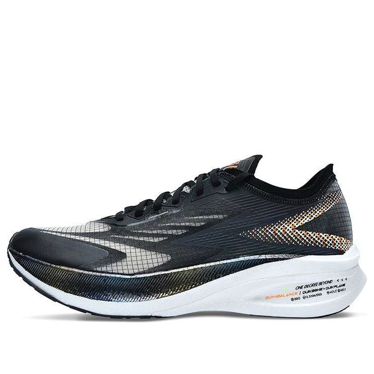 361 Degrees x Qu!k Foam Flying Flame PB Running Shoes 'Black' 572122229-5