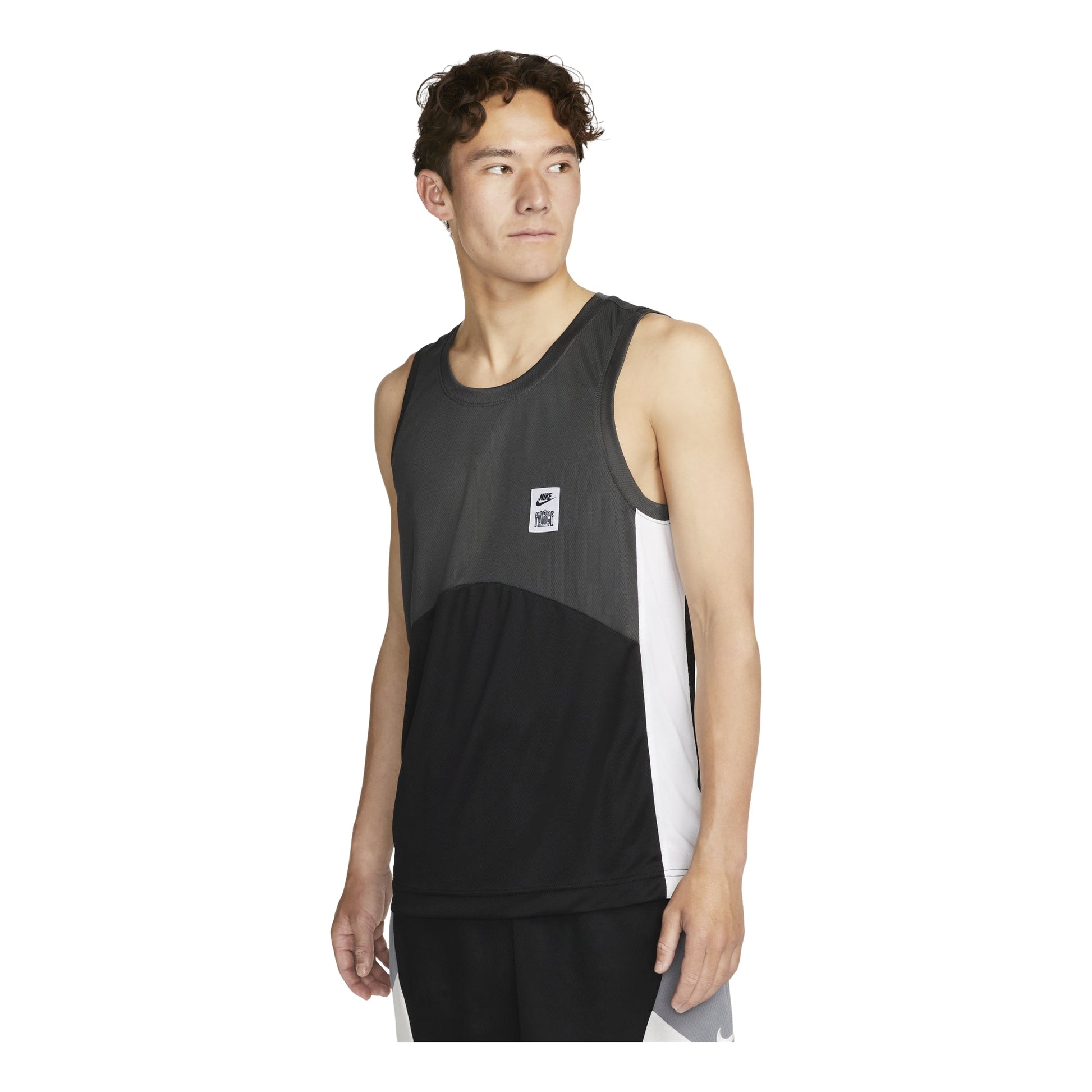 Nike Dri-fit Starting 5 Basketball Jersey 'Black Grey' DQ5829-070