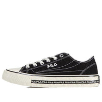 FILA Center Court S Low Top Board Shoes Black/White FS1SIB1051X_BLK