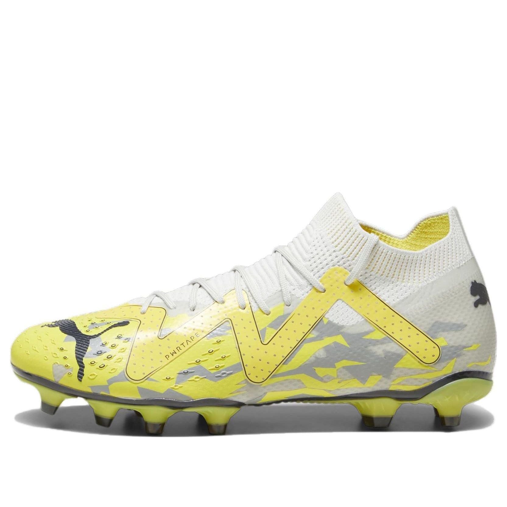 PUMA Future Pro FG Soccer Shoes 'White Yellow' 107361-04