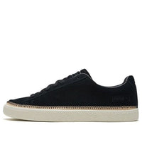 PUMA SUEDE TRIM PRM Retro Low Tops Casual Skateboarding Shoes Unisex Black 369992-01