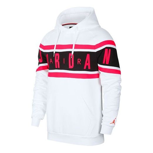 Air Jordan Air Fleece Pullover Long Sleeves White BQ5651-100