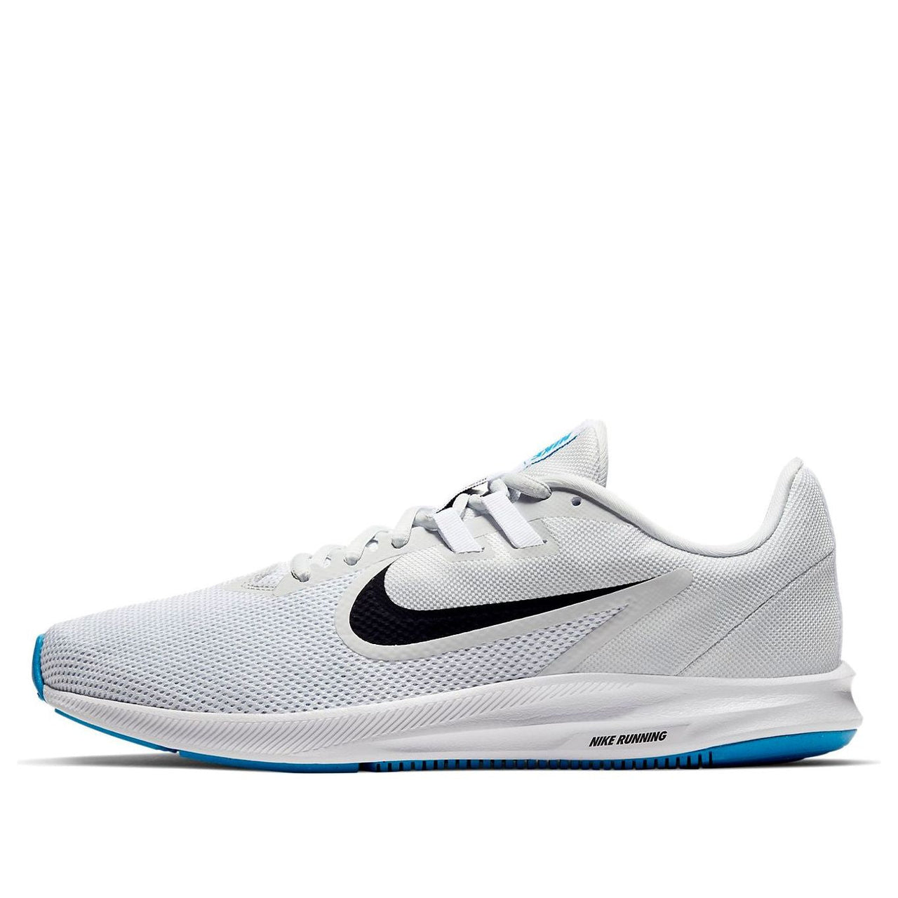 Nike Downshifter 9 White/Blue AQ7481-100
