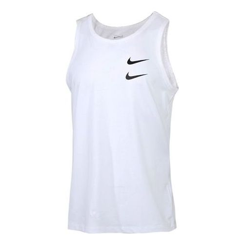 Men's Nike Sports Training Logo White Vest CQ5294-100