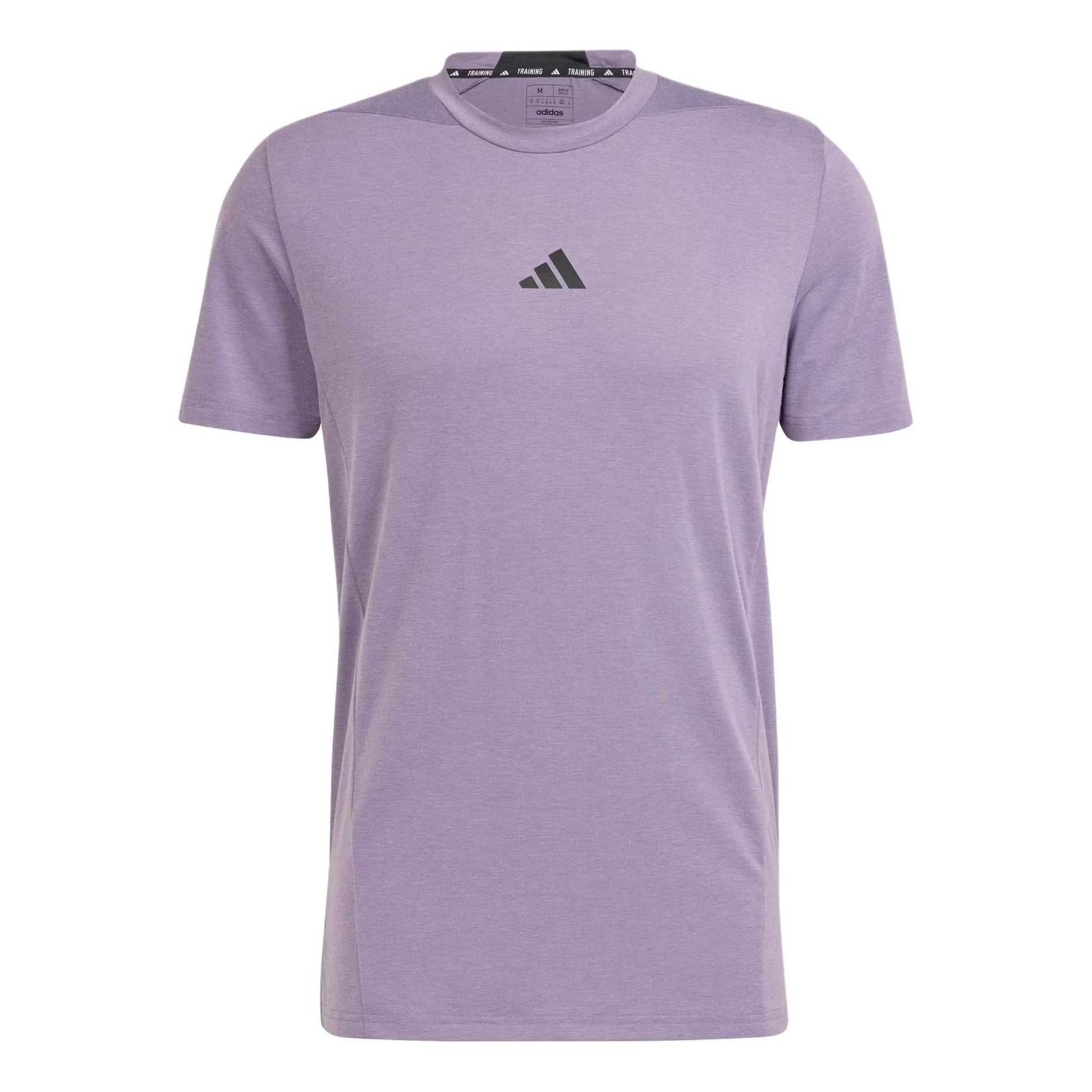 adidas Designed for Training Workout T-shirt Asia Sizing 'Purple' IS3812